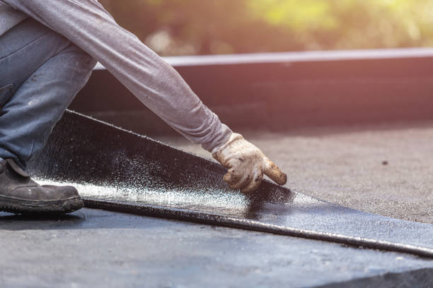 Professional Exterior Waterproofing technician working in Orlinda, TN